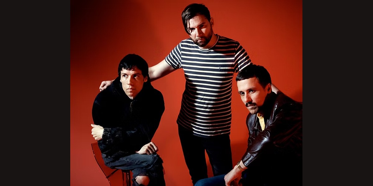 The Cribs, pictured for their Tileyard North announcement