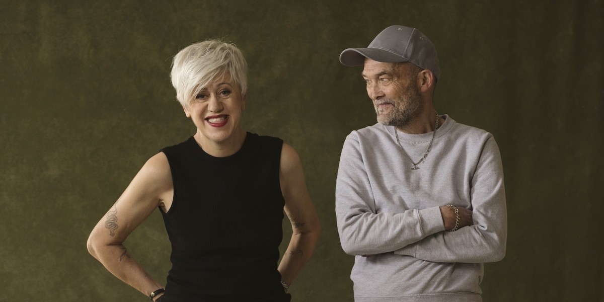 Tracey Thorn and Ben Watt photographed together in London in 2026.