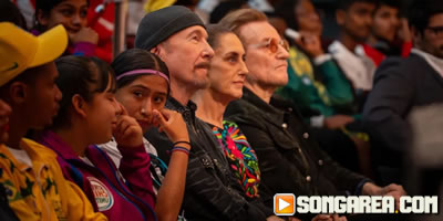 u2 in mexico: rock legends spark new social vision with president sheinbaum